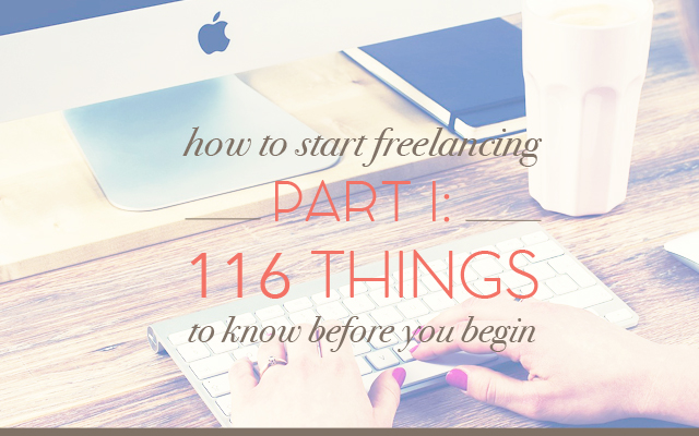 how to start freelancing