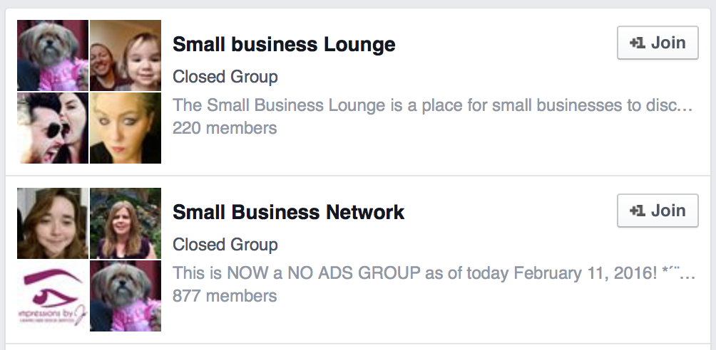 Facebook groups for freelancers