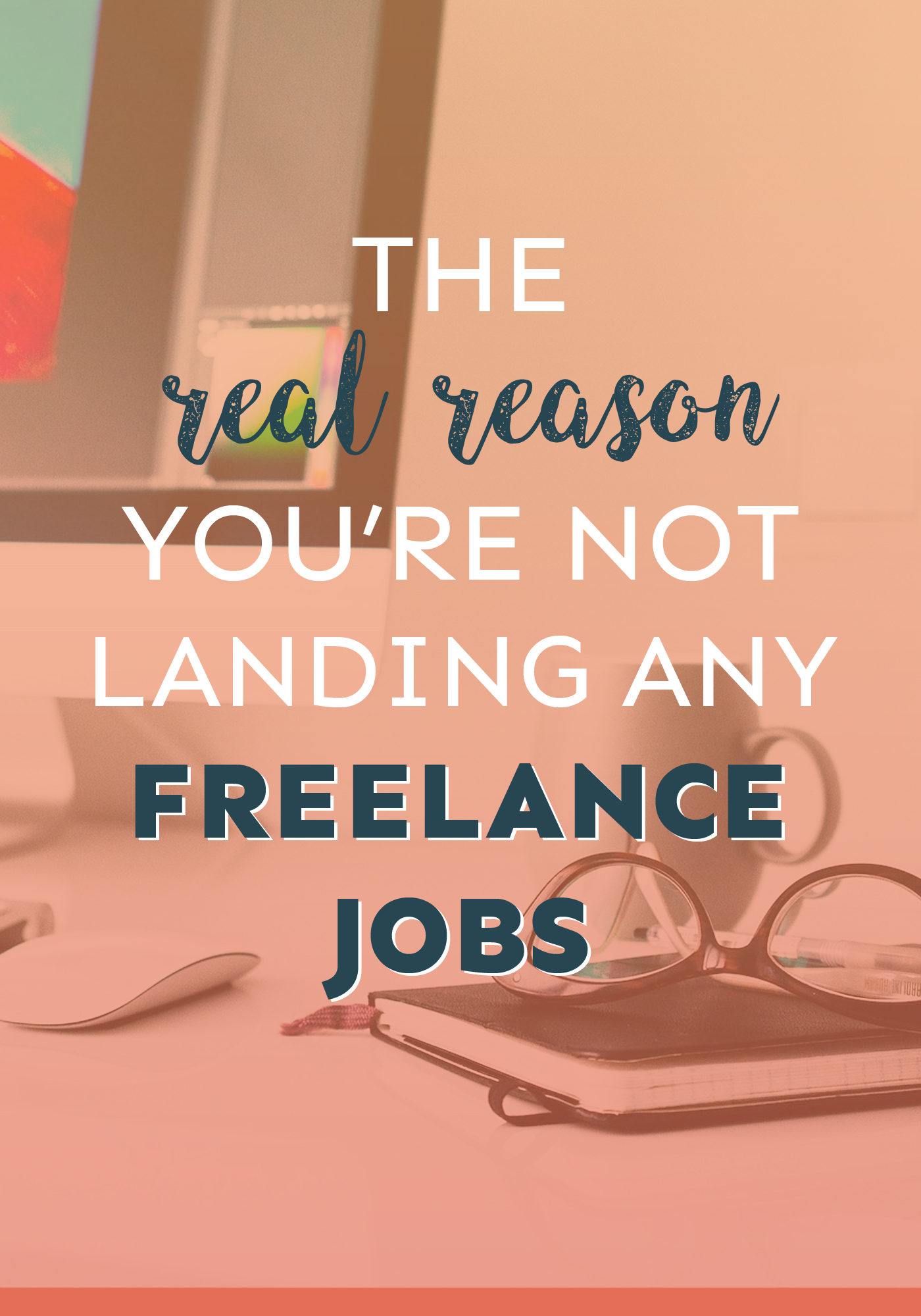 Are you struggling to land any freelance jobs? I'm willing to bet good money that THIS is the reason why! 