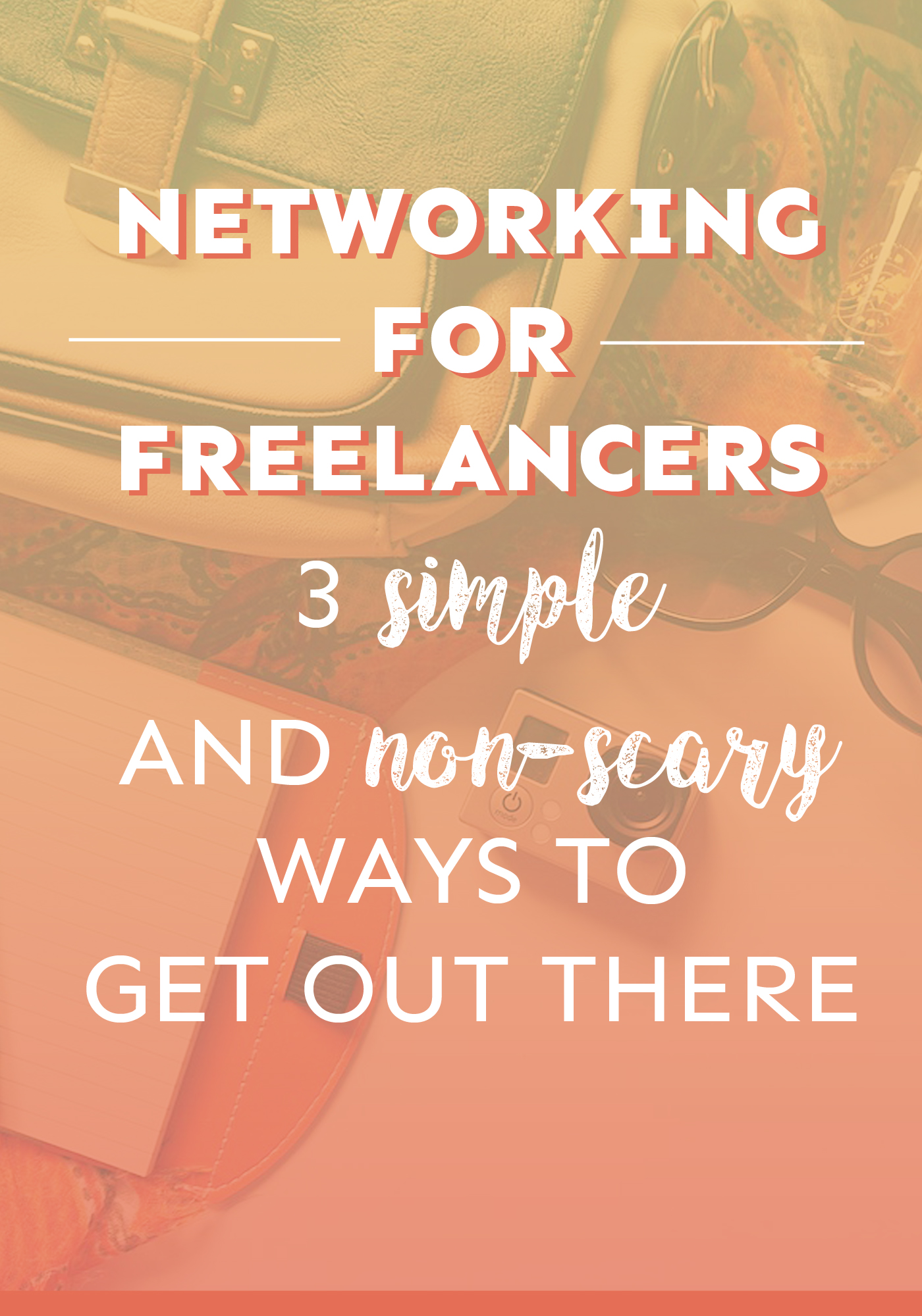 Networking for freelancers is so important, especially when you're just starting out! Here are three simple ways you can put yourself out there in the early days. 